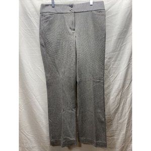 Ann Taylor Loft Womens Dress Pants Slacks Gray Wide Band 6 Julie Bootcut